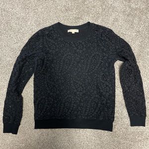 MICHAEL Michael Kors Lace Long Sleeve Top